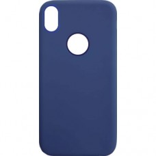 Capa para iPhone XS Max - Emborrachada Top Azul Marinho